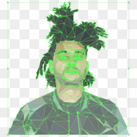 Weekend Palm Tree Hair, HD Png Download - the weeknd xo png
