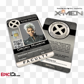 Xavier Institute For Higher Learning "x-men - X Men Id Card, HD Png Download - storm x men png