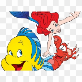 Little Mermaid Digital Scrapbooking Pack, HD Png Download - little mermaid sebastian png