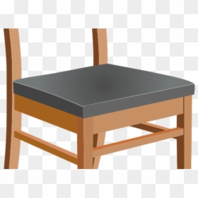 Transparent Chair Clip Art - Chair Clipart, HD Png Download - wooden chair png