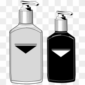 Transparent Shampoo Clipart - Lotion Bottle Clipart Png, Png Download - shampoo bottle png