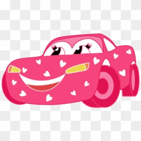 Clipart Cars Pink - Transparent Background Cartoon Car, HD Png Download - pink car png