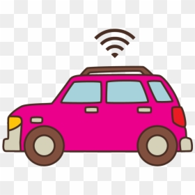 Station Wagon, HD Png Download - pink car png