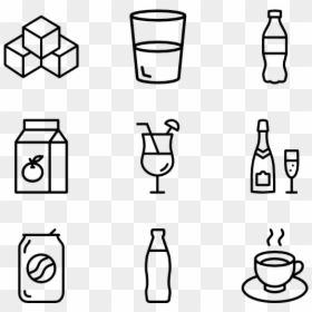 Crafting Icons, HD Png Download - beverages png