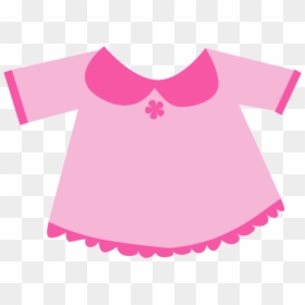 Tshirt Clipart Little Girl Clothes - Girl Clothes Clipart Png, Transparent Png - t shirt clipart png