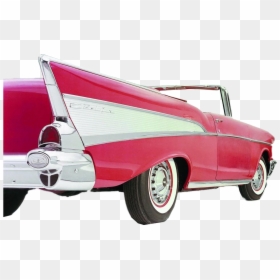 50 年代 アメリカ 車, HD Png Download - pink car png