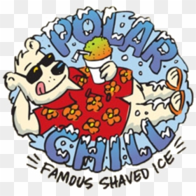 Polar Chill Shaved Ice - Cartoon, HD Png Download - shaved ice png