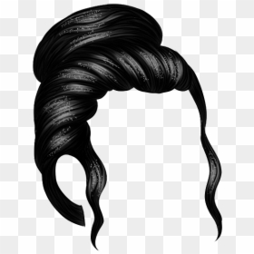 #episode #hair #png #hairpng #episodeinteractive #noticemeepisode - Girl Side Hair Png, Transparent Png - long black hair png