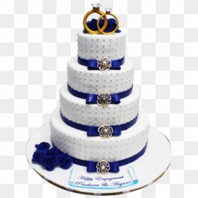3 Floor Cake For Engagement, HD Png Download - wedding cakes png