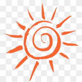 Summer Sunshine Sun - Red Sun Clipart, HD Png Download - sun png clipart