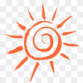 Summer Sunshine Sun - Red Sun Clipart, HD Png Download - sun png clipart