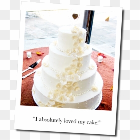 Table Setting - Wedding Cake, HD Png Download - wedding cakes png