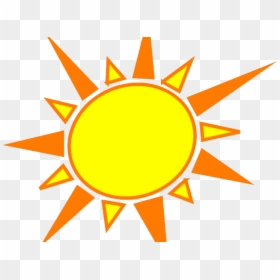 Inspirational Clipart Sunlight - Yellow And Orange Sun, HD Png Download - sun png clipart