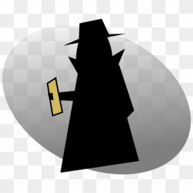 2000px-spy Silhouette Document - Spy Silhouette, HD Png Download - secret agent png