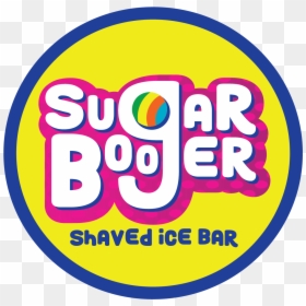 Sugar Booger Logo - Circle, HD Png Download - shaved ice png