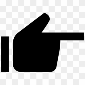 Hand Right Icon Sign- - Sign, HD Png Download - mouse pointer hand png