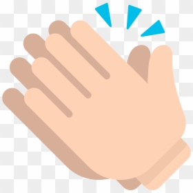 File Fxemoji Wikimedia Commons Png Clap Emoji Svg - Clapping Hands Animation Video, Transparent Png - clap png