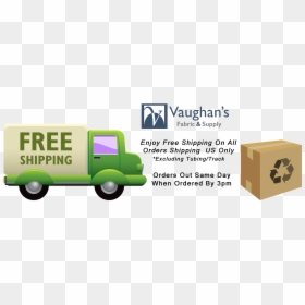 Transparent Free Shipping Truck Png, Png Download - free shipping truck png