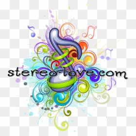 Transparent Colorful Music Note Clipart - Colorful Music Symbol, HD Png Download - musical notes clip art png