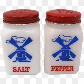 Transparent Pepper Shaker Clipart - Windmill Salt And Pepper Shakers, HD Png Download - salt and pepper png