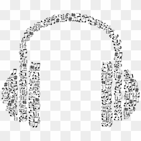 Abstract, Art, Audio, Aural, Ear, Headphones, Hearing - Clip Art Headphones Transparent, HD Png Download - hearing png