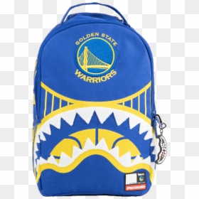 Sprayground Golden State Warriors Shark Mouth Backpack - Golden State Warriors Sprayground Backpack, HD Png Download - shark mouth png