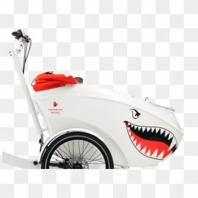 Triobike Mono, HD Png Download - shark mouth png