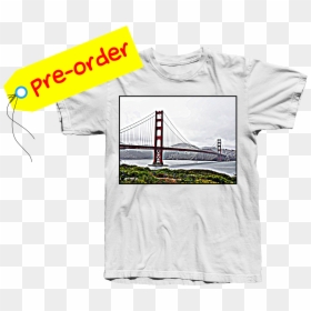 Image Of Golden Gate Bridge - Illustration, HD Png Download - golden gate png
