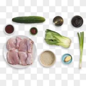 Spicy Hoisin Chicken Stir Fry With Baby Bok Choy & - Boneless Skinless Chicken Thighs, HD Png Download - bok choy png