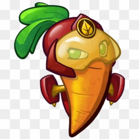 Bok Choy Clipart Pvz Heroes - Pvz Heroes Beta Carrotina, HD Png Download - bok choy png