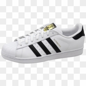 Adidas Superstar White Core Black White - Adidas Shoes Transparent Background, HD Png Download - adidas white png