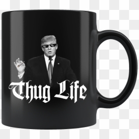 Thug Life Mug - Mug, HD Png Download - thug life cap png