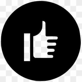 Motivation Energy Bestluck Thumbsup Like Favourite - Black And White Email Circle Icons Png, Transparent Png - thumbs up down png