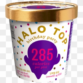 Halo Top Birthday Cake, HD Png Download - birthday cake .png