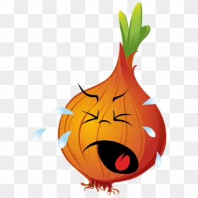 Crying Onion Clipart, HD Png Download - vegetales png
