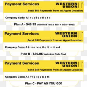 Western Union, HD Png Download - western union png