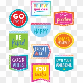 Positive Sayings, HD Png Download - accents png