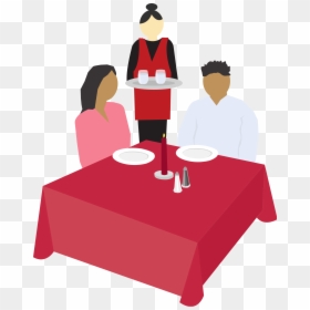 Restaurants Drawing Png Huge Freebie Download For Powerpoint - Arabic Conversation In Restaurant, Transparent Png - dinner table png