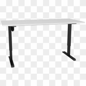 Conset 501 33 Electric Sit Stand Desk, HD Png Download - white desk png