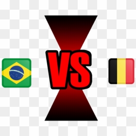 Fifa World Cup 2018 Quarter-finals Brazil Vs - Fifa 2018 France Vs Argentina, HD Png Download - fifa world cup logo png