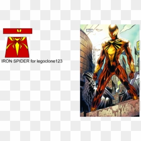 Iron Spider Civil War Comic, HD Png Download - iron spider png