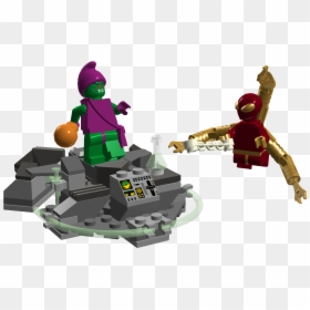 Lego Iron Spider Download - Lego Custom Iron Spider, HD Png Download - iron spider png