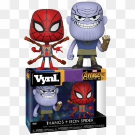 Infinity War - Thanos Iron Spider Vinyl Funko, HD Png Download - iron spider png
