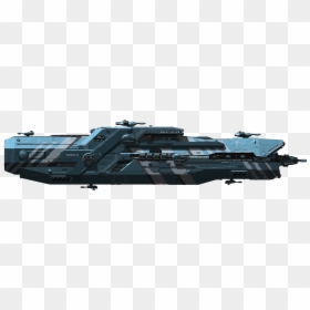 Light Aircraft Carrier, HD Png Download - space invaders ship png