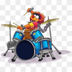 Transparent Drums Clipart - Animal Muppets Club Penguin, HD Png Download - muppets png