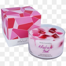 Rhubarb Fool Jelly Candle, HD Png Download - lit candle png