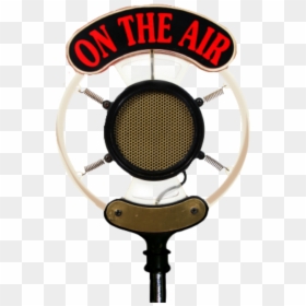 #microphone #mic #music #retro #vintage #freetoedit - Old School Radio Microphone, HD Png Download - retro microphone png