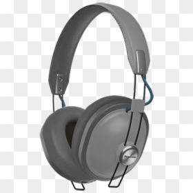 Panasonic Retro Headphones Grey, HD Png Download - retro microphone png