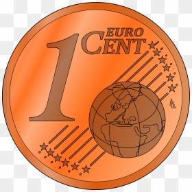 Ball,team Sport,orange - 5 Euro Cent Clipart, HD Png Download - penny clipart png
