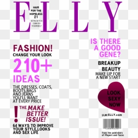 Inmagazines Com Fake Magazine Cover Generator - Blank Fashion Magazine Cover Templates, HD Png Download - magazine cover template png
